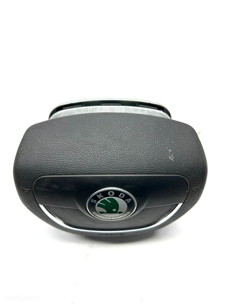 Skoda Octavia II Superb Poduszka kierowcy airbag 1Z0880201AR powietrzna kierownicy - 2