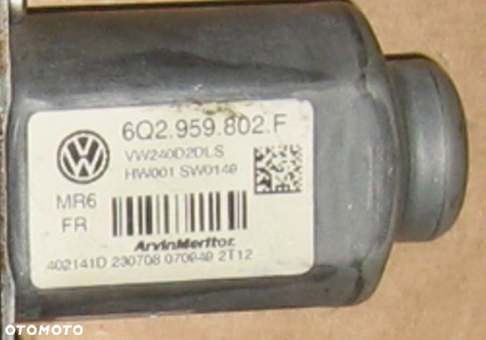 silnik szyby TRANSPORTER T5 POLO FABIA 6Q2959802F 6Q2959801E - 4