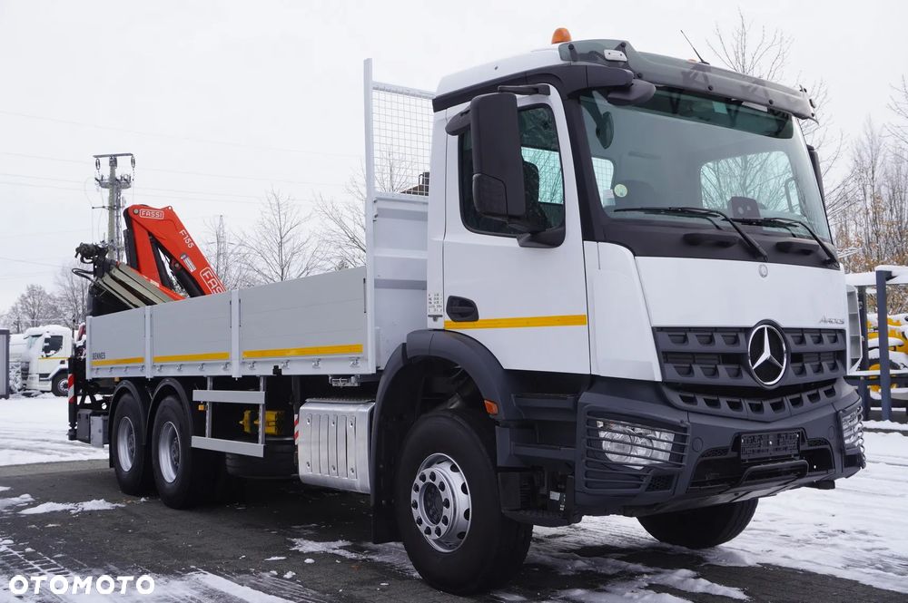 Mercedes-Benz Arocs 2633 burtowy / HDS FASSI F155A.0.23 / PILOT / 230 tys. km - 8