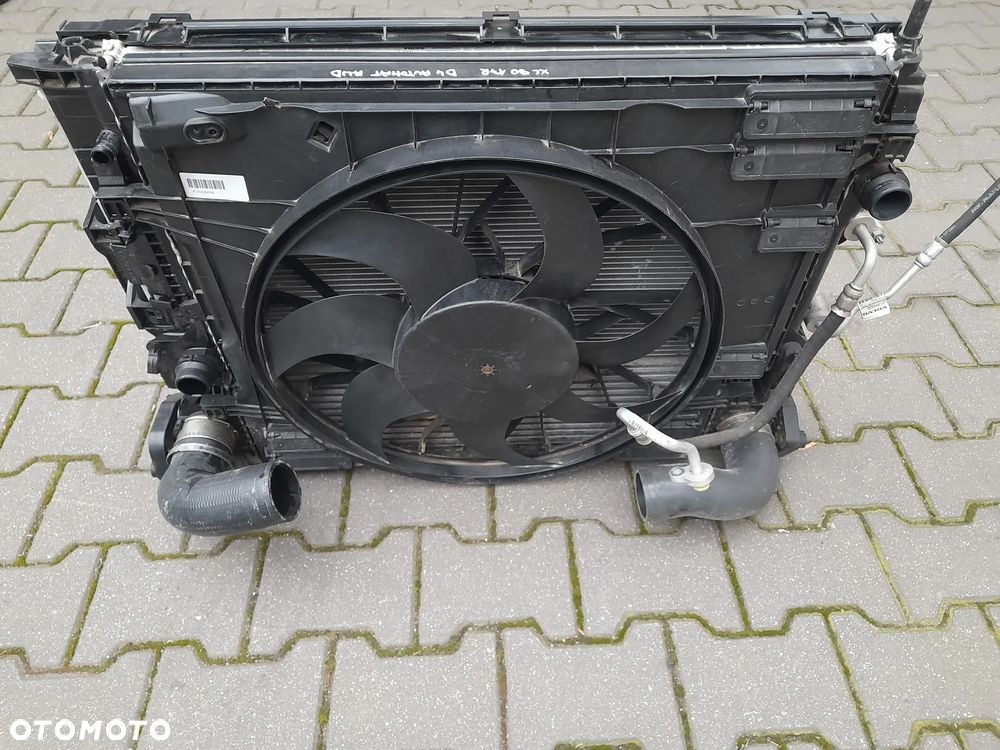 Chłodnice komplet wentylator 31338288 Volvo XC90 II 2.0 D5 2017r W-wa - 8