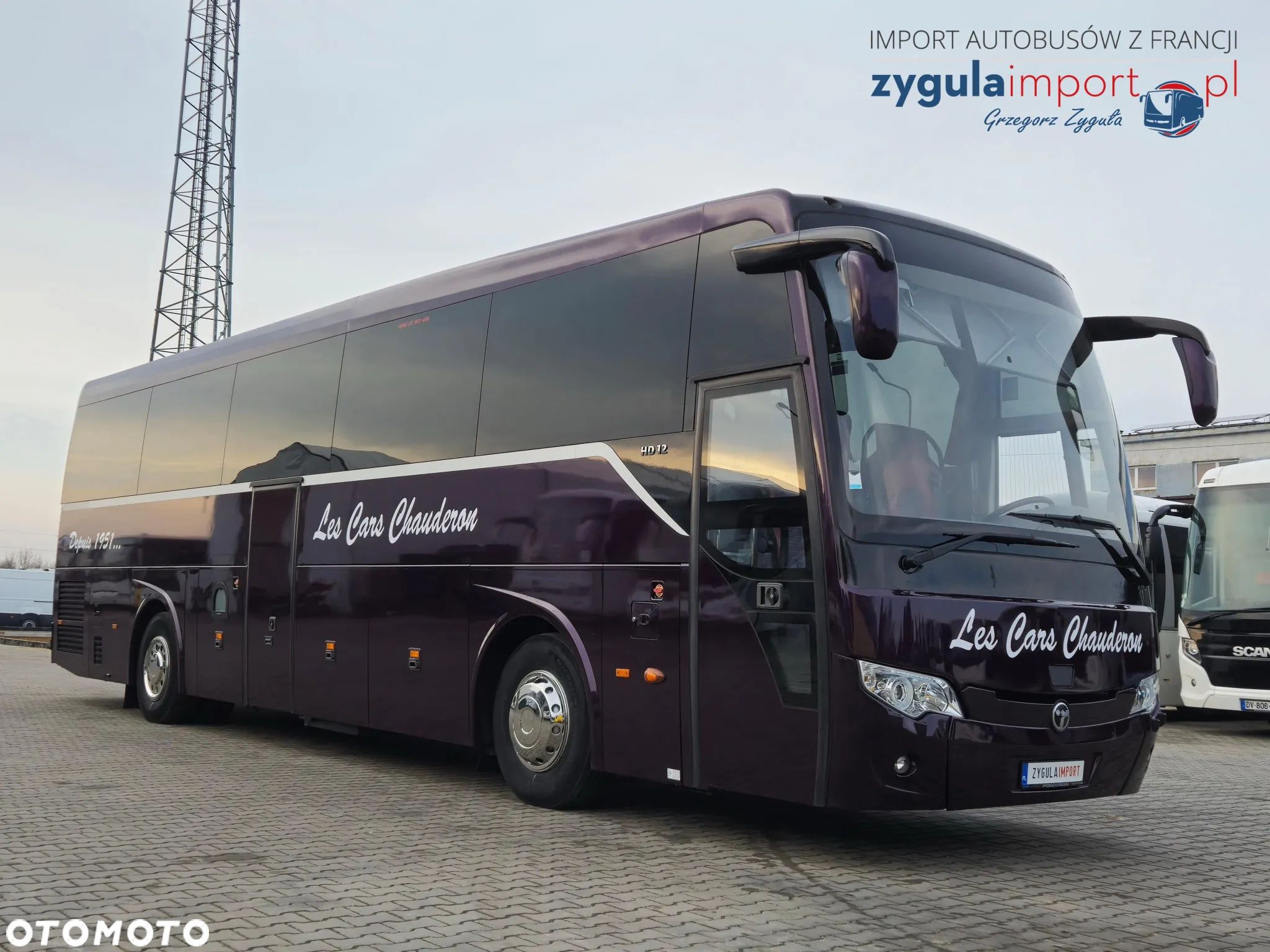 Temsa HD 12 / SPROWADZONA Z FR / 57 MIEJSC / EURO 6 - 1