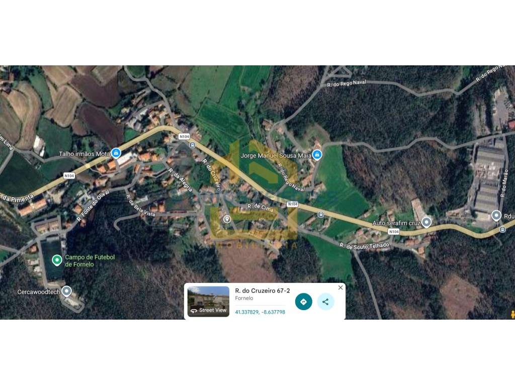 Terreno de 357 m2 p/ construção de Moradia de 4 frentes - vila do c... - Grande imagem: 4/14