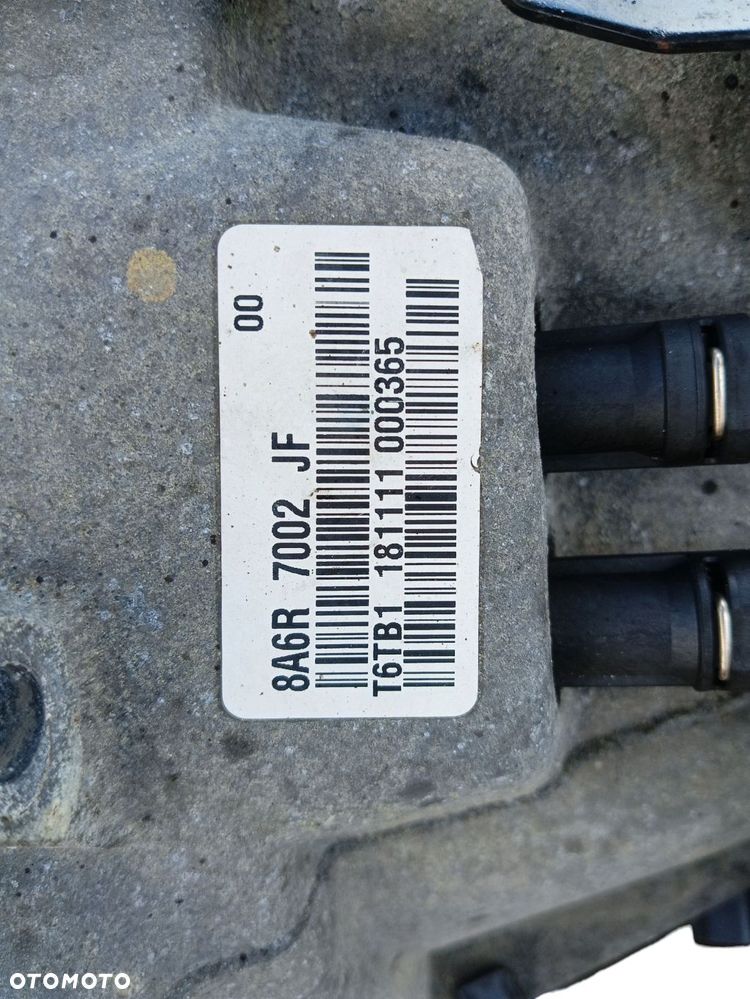 SKRZYNIA BIEGÓW FORD FIESTA MK7 (2008-2012) 1.4 16V 97KM 8A6R 7002 JF 188 TYŚ - 3