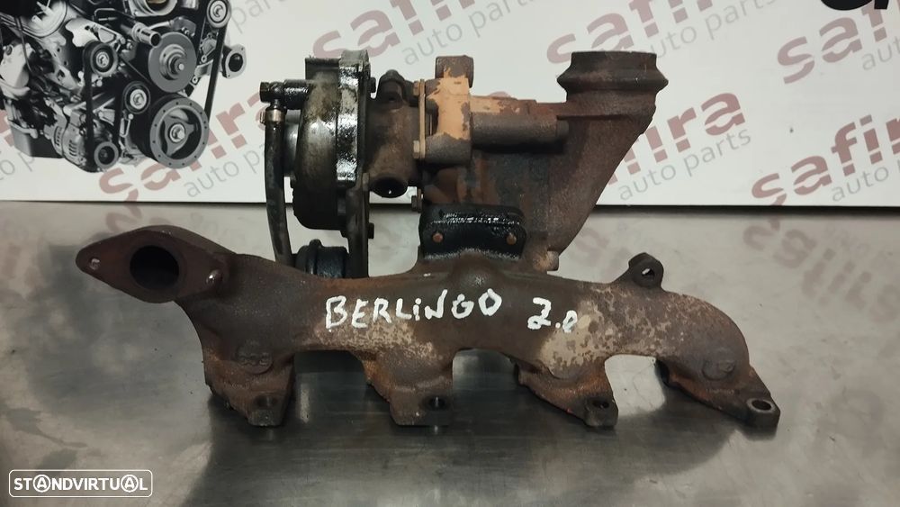 TURBO PEUGEOT 206 306 PARTNER / CITROEN BERLINGO XSARA 2.0HDI 90CV REF. K03-333821 K03-009 - 4