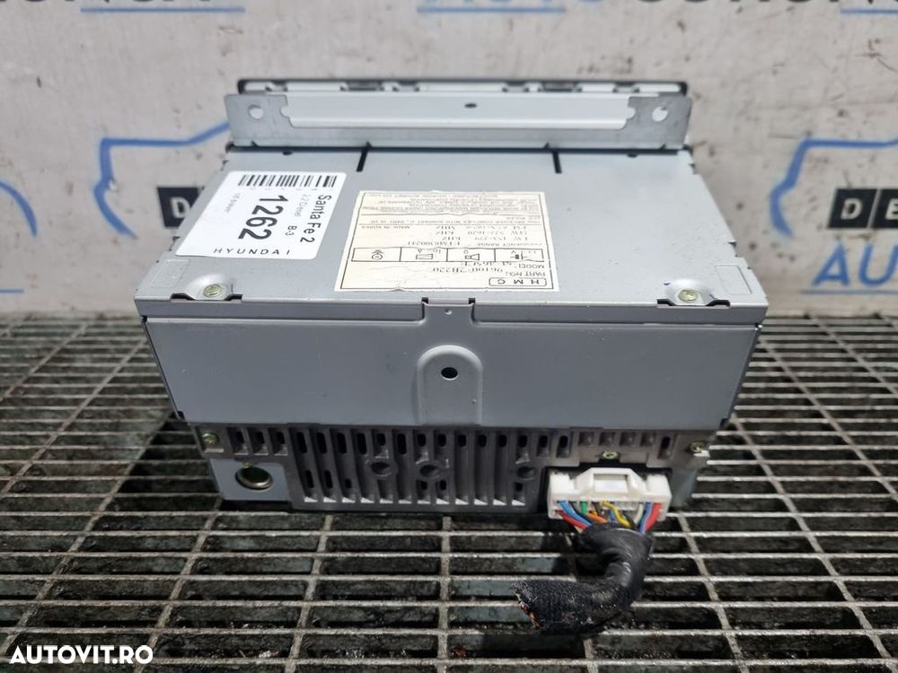 Cd player Hyundai Santa Fe 2 2006 - 2012 (1262) 961002b220 - 2