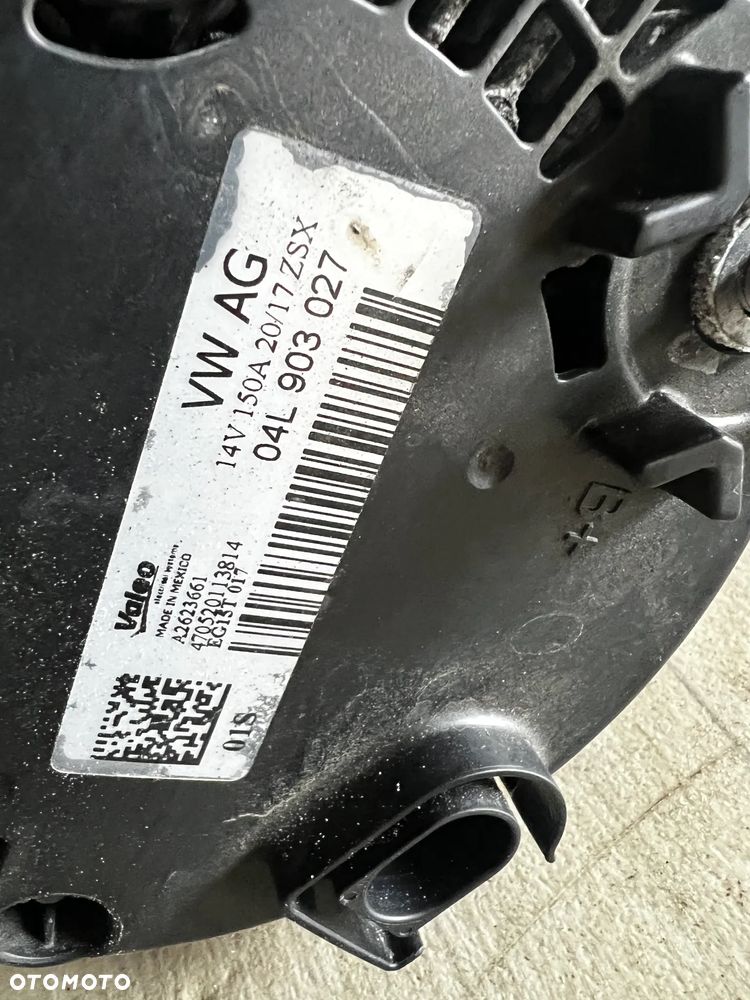 ALTERNATOR VW CADDY T6 AMAROK CRAFTER SHARAN 2.0TDI AUDI Q5 04L903027 150A - 4