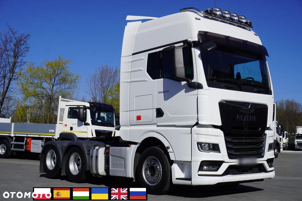 MAN TGX 28.510 6x2 / Kab. Sypialna / NOWE opony / DMC 65 t - 1