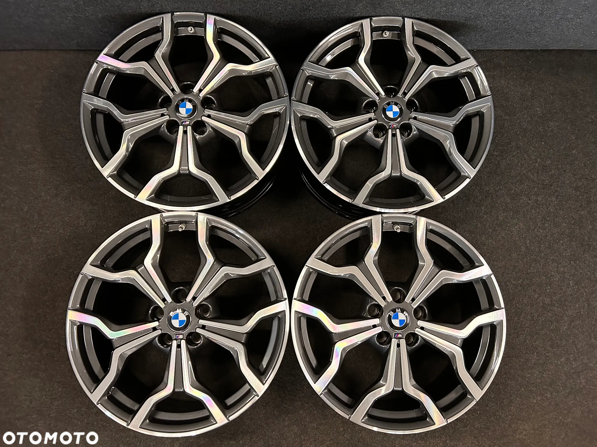 Alufelgi BMW X1 F48, X2 F39 M-Pakiet 19 cali 5x112 4szt. z czujnikami. ŁADNE! - 3