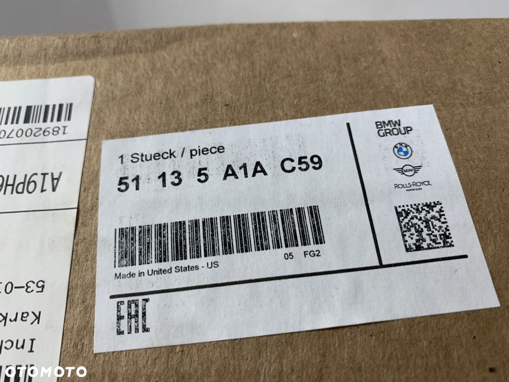 ŁADNY GRILL NERKI ATRAPA CHŁODNICY NA KAMERA BMW X3 G01 X4 G02 LCI LIFT 21-25 51135A1AC60 - 7