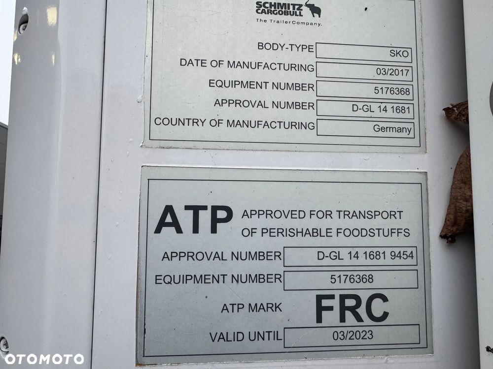 Schmitz Cargobull Chłodnia ,Doppelstock, Thermo King SLXi 300 - 38
