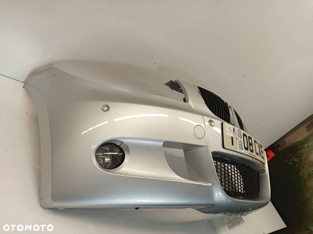 ^ ZDERZAK PRZÓD PRZEDNI DO BMW SERII 1 E87 M POWER M PAKIET TITANSILBER SREBRNY PDC CZUJNIKI HALOGENY - 2