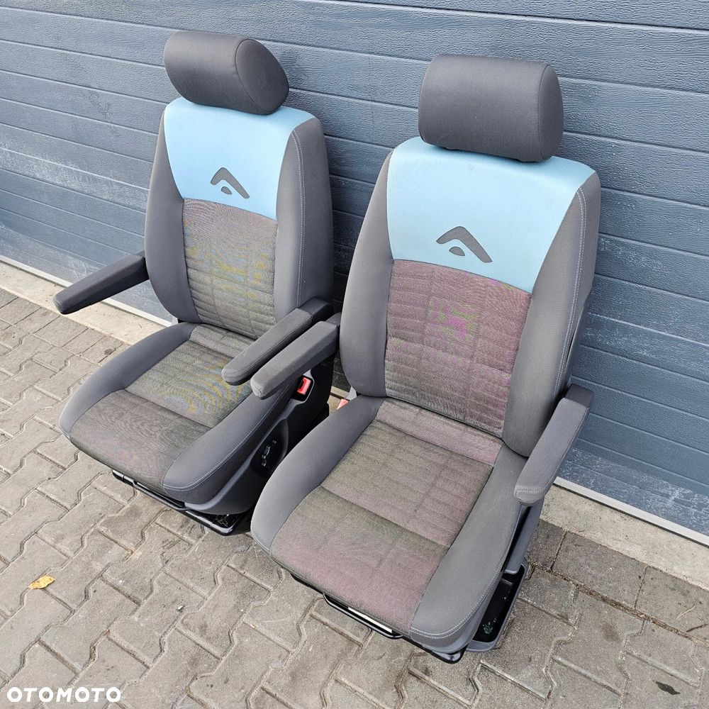 VW T5 T6 MULTIVAN ATLANTIS fotele fotel kierowcy pasażera przód KOMPLET - 3