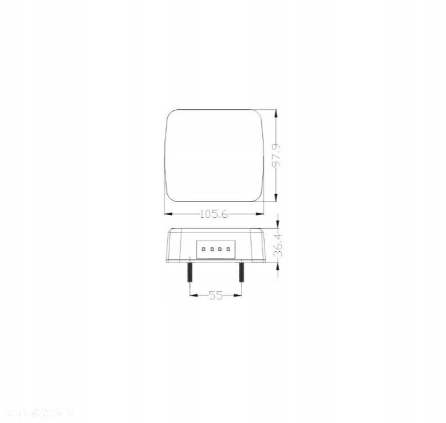 lampa tylna led 12/24v - 5