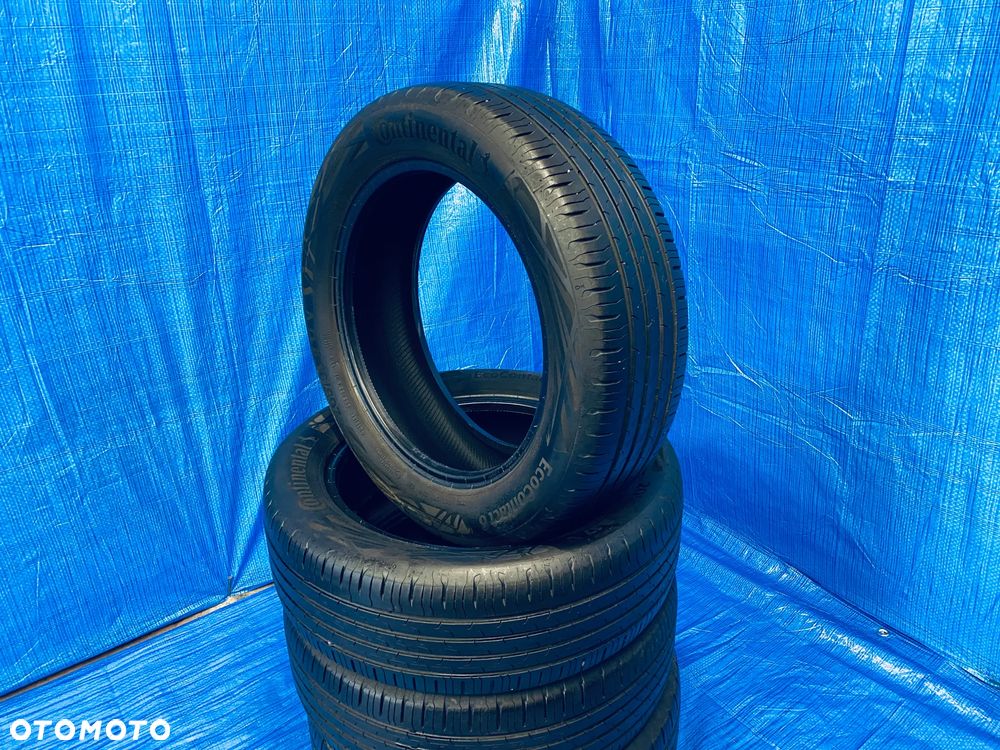 OPONA 17 OPONY LETNIE LATO KOMPLET OPON 4SZT CONTINENTAL ECOCONTACT 6  205/55R17 91V BIEŻNIK 5,3mm ROCZNIK 2021 - 4