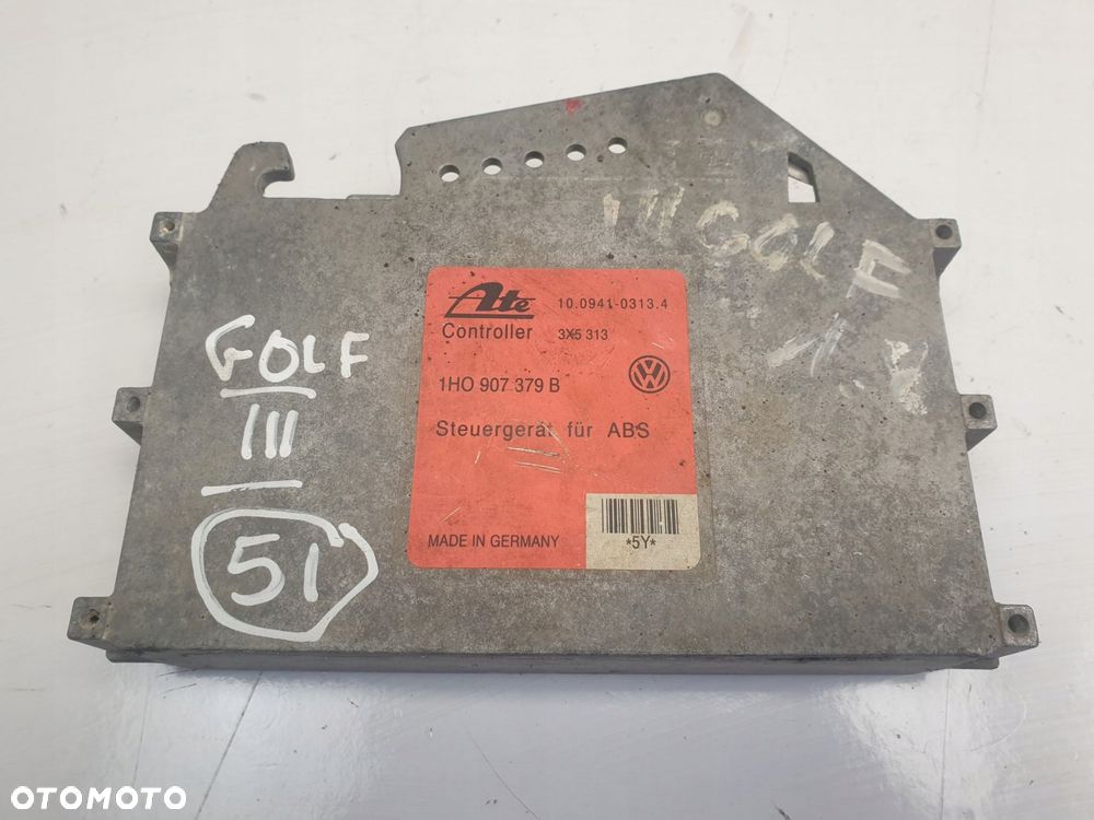 Vw Golf III STEROWNIK ABS Komputer 1H0907379B - 1