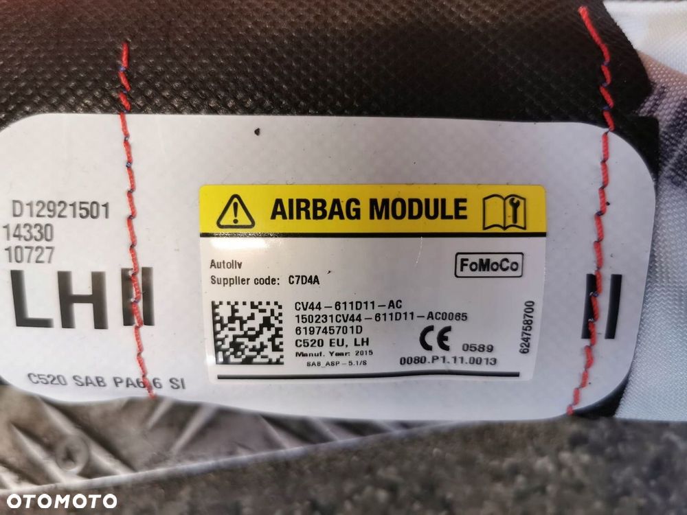 PODUSZKA FOTELA LEWA PRZÓD FORD OE CV44-611D11-AC - 3