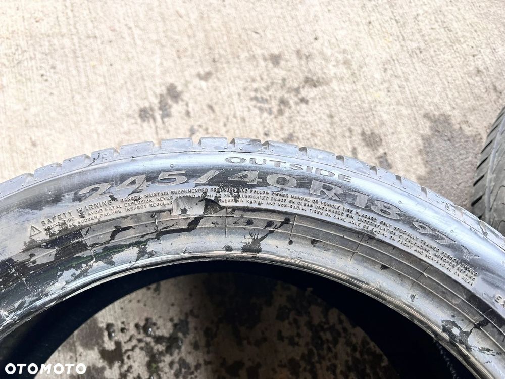 OPONA OPONY PIRELLI CINTURATO P7 245/40R18 97Y EXTRA LOAD 04/24 6MM - 6