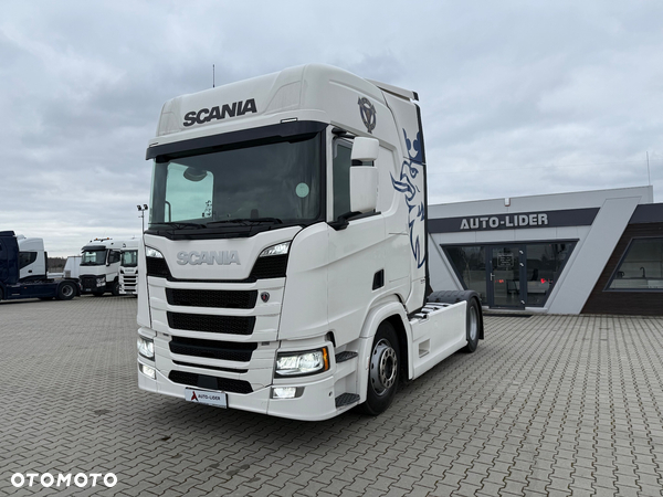 Scania Scania R450 / HYDRAULIKA 2 OBWODY / PRZÓD TYŁ PODUSZKA / STANDARD / Z FRANCJI / STAN BDB / / /