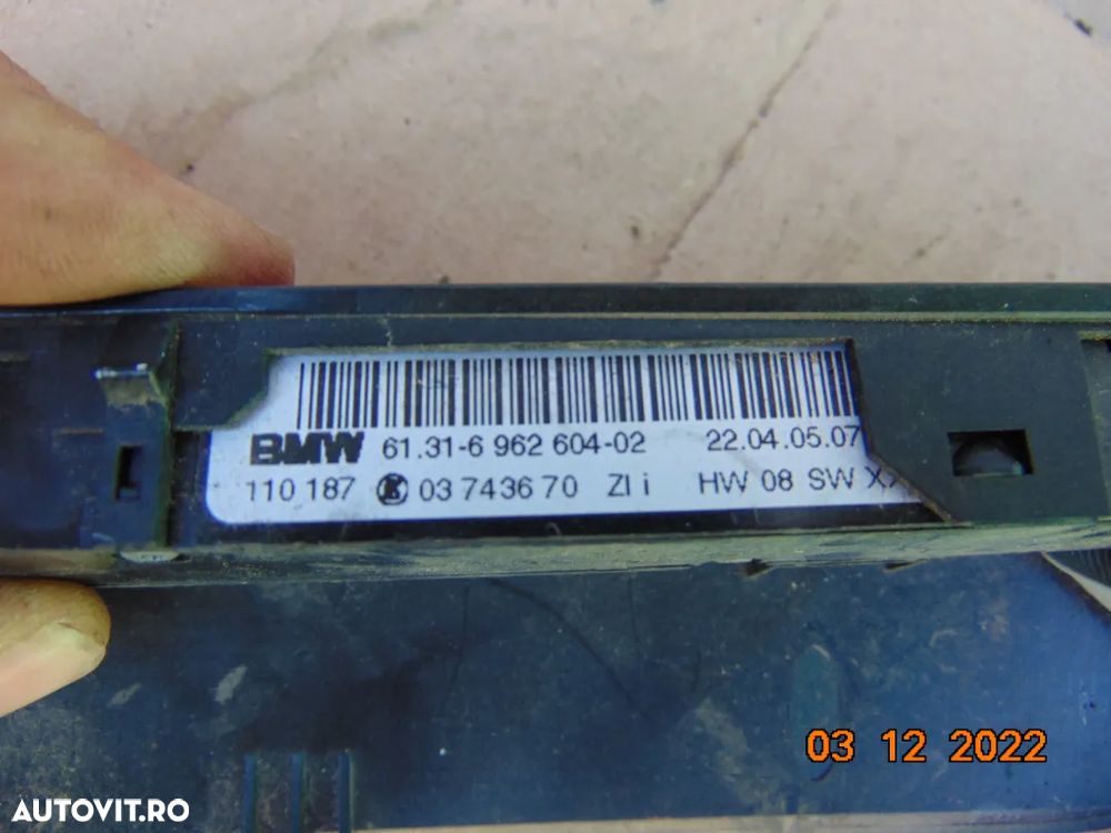 Comenzi incalzire scaune BMW e87 butoane scaune incalzite e90 e91 e92 e88 e81 e82 - 2
