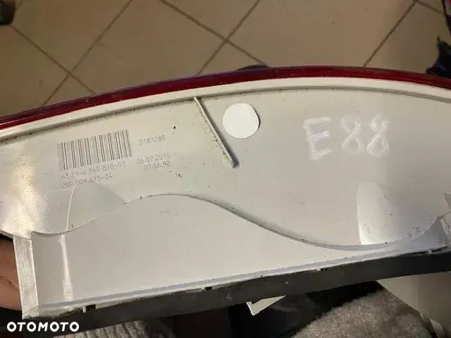 LAMPA TYŁ PRAWA BMW E82 E88 4869810 6924520 - 6
