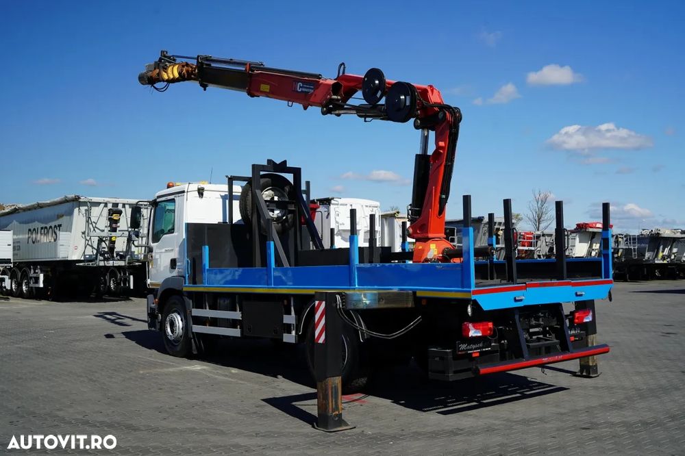 MAN TGM 15 .290 / HDS HC 190 + FORATOR 2 mb / FORMAT / RADIO CONTROL / EURO 6 / MANUAL / 2019 - 15