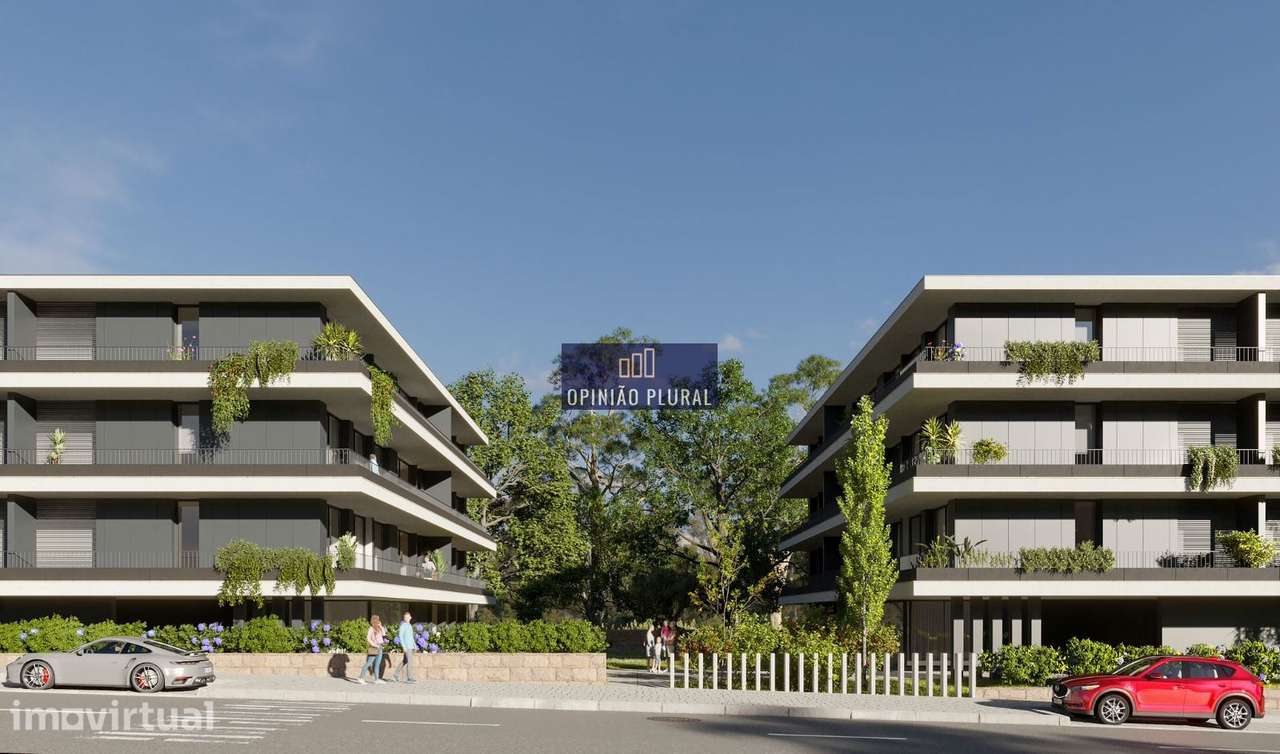 Conforto e Modernidade: Apartamento T2 Novo na Madalena - Grande imagem: 3/17