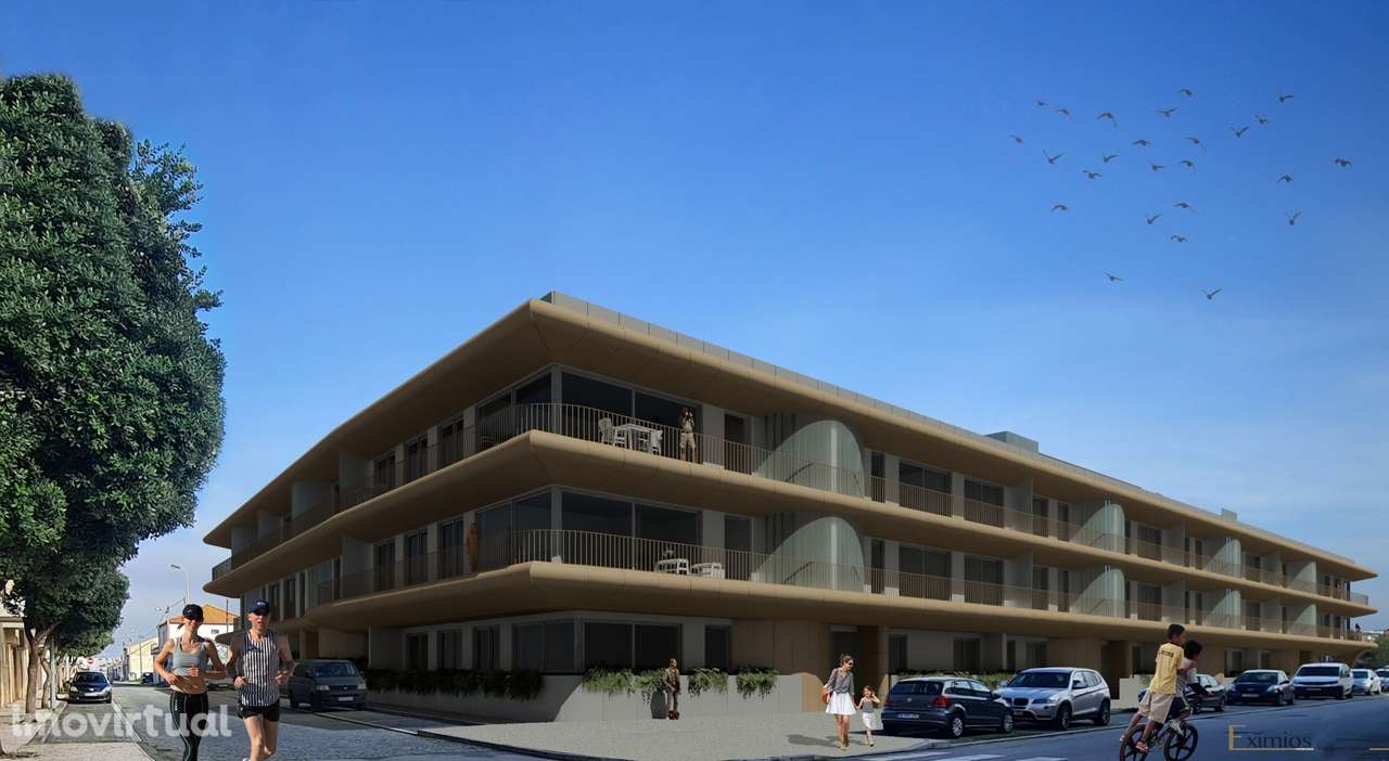 Apartamento T3, em construção, na Póvoa de Varzim - Grande imagem: 3/6