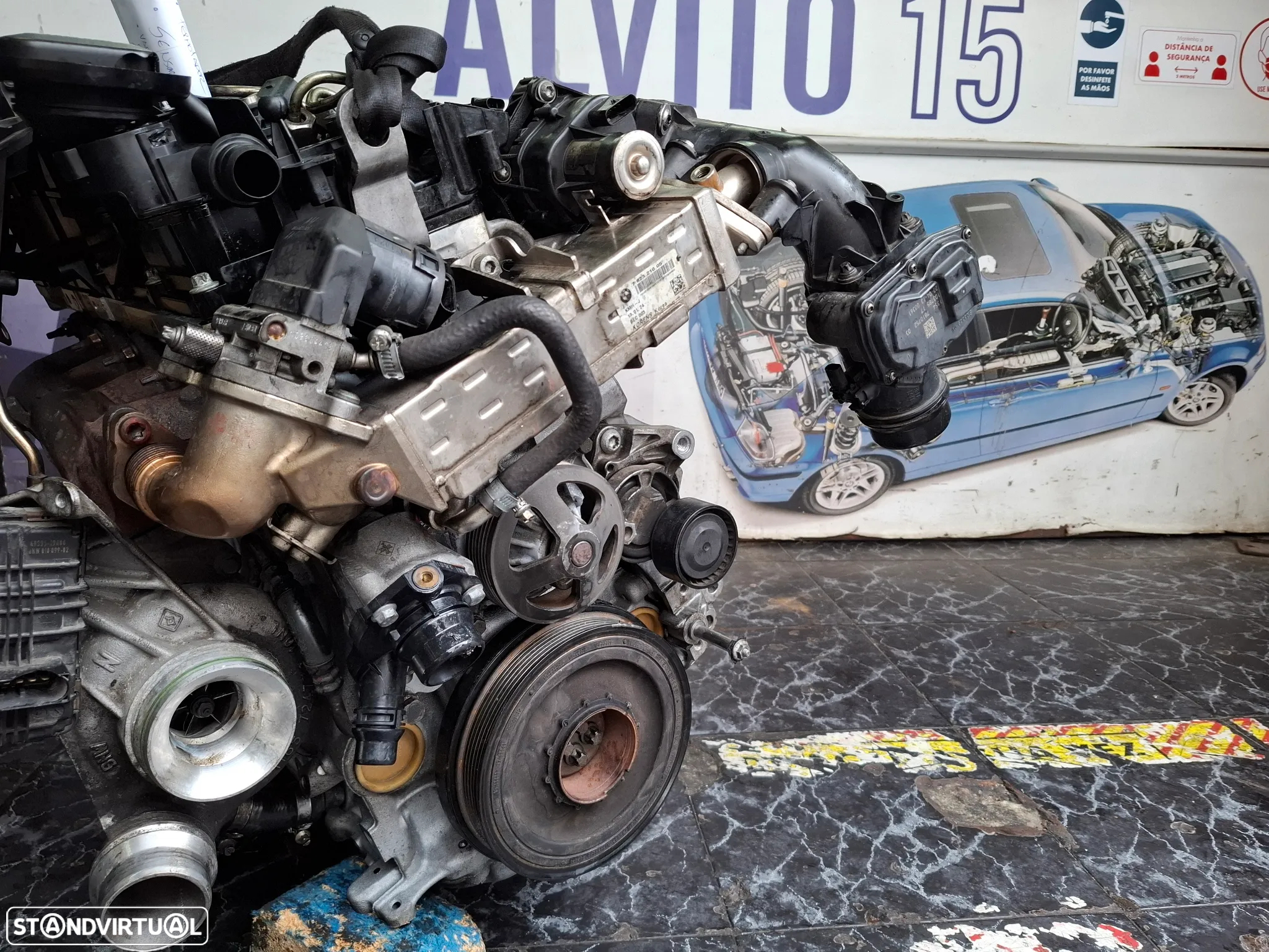 Motor Bmw n47d20c serie 2 184 cv - 3