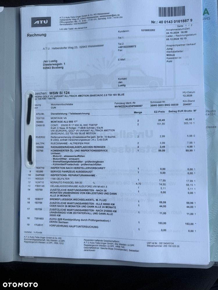 Volkswagen Golf Alltrack 2.0 TDI 4Motion (BMT) DSG - 39