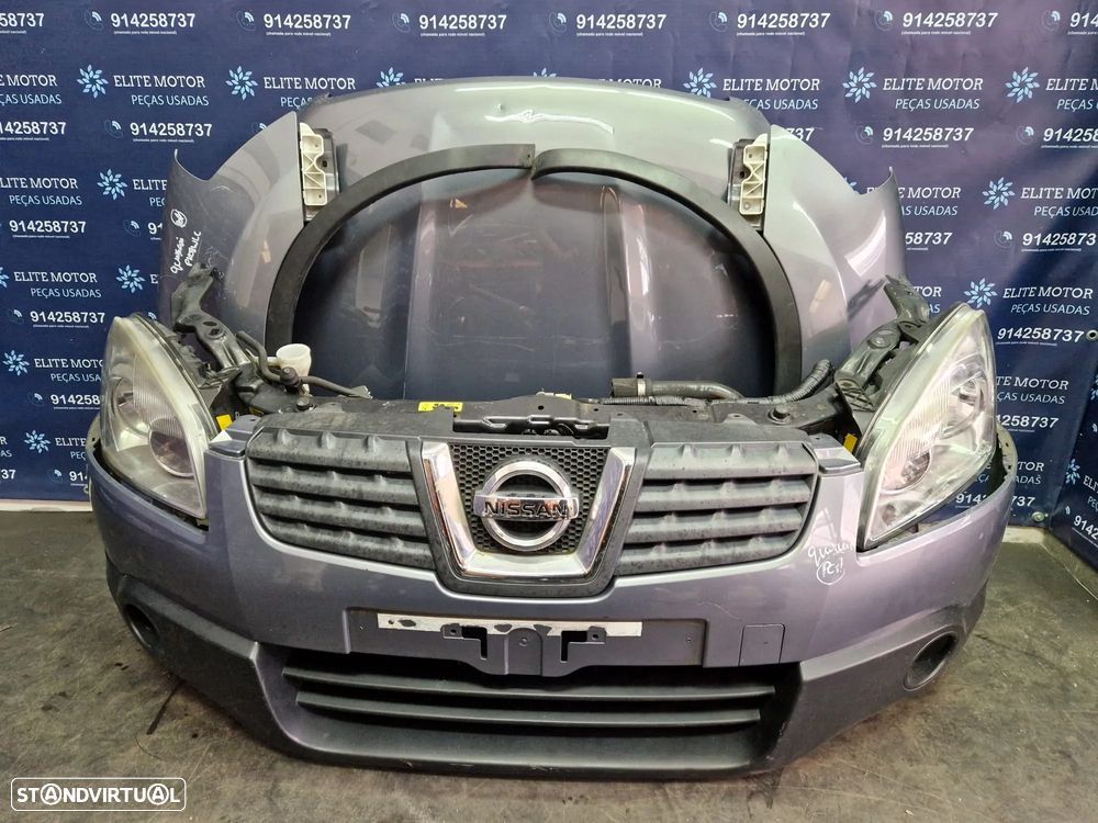 Frente completa usada NISSAN QASHQAI J10 1.5 DCI capot parachoques guardalamas oticas radiadores - 2