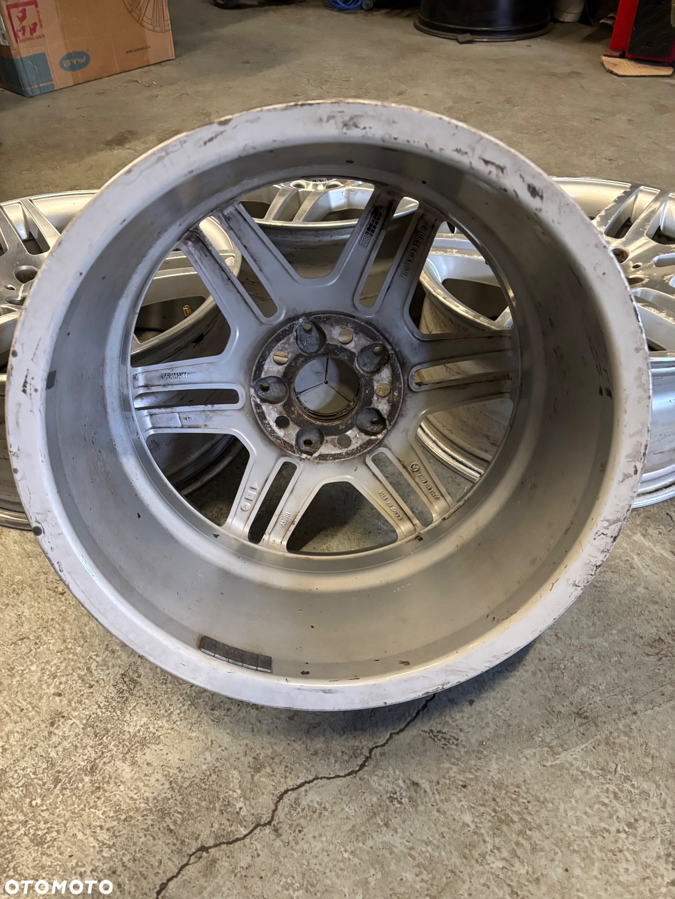 Alufelgi Mercedes 5x112 AMG 8.5Jx17 ET58 A2044014602 - 6