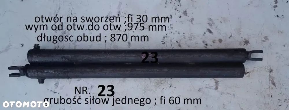 SIŁOWNIK HYDRAULICZNY STABILIZATOR HDS KIPER WYWROT IVECO DAILY - 12