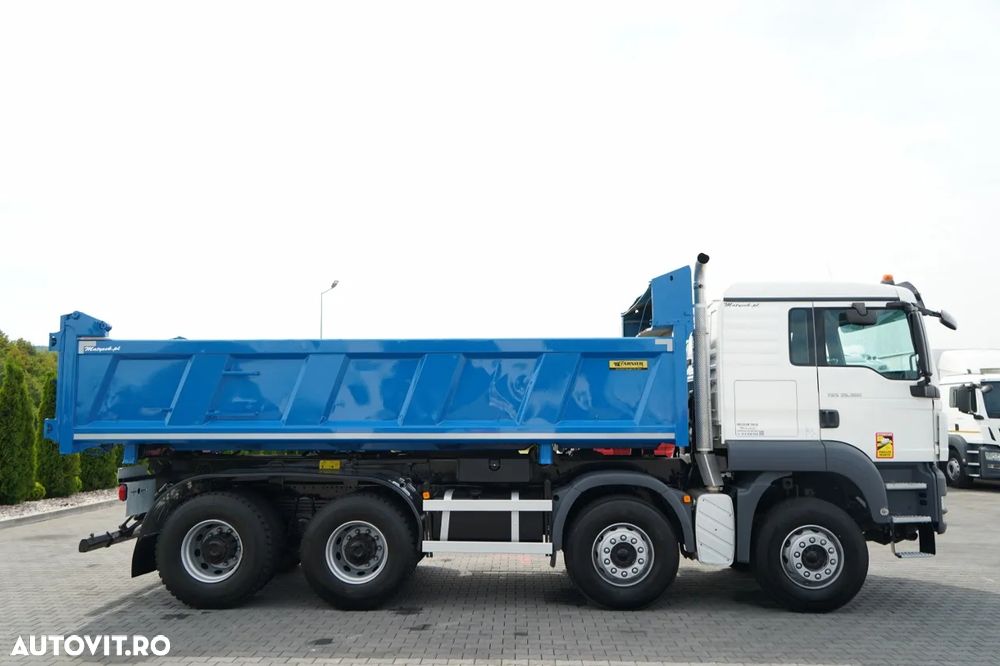 MAN TGS 35.360 / 8X4 / BASCULATOR 2 LATERAL / HIDROBRAT / GARNIER / AUTOMAT - 20