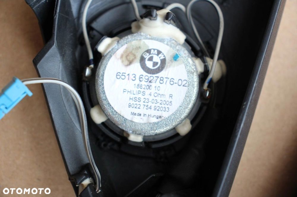 Głośniki oryginalne wysokotonowe drzwi BMW e85 z4 6927876 - 3
