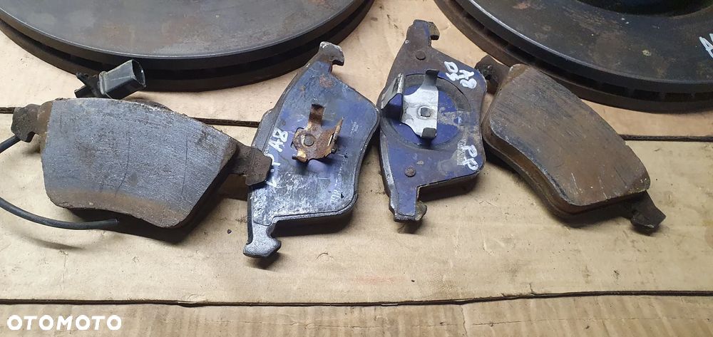 Tarcze hamulcowe przód przednie klocki Audi A8 D3 3.0 TDI 320mm - 4