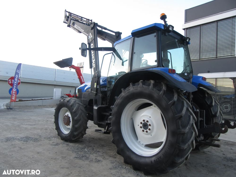 New Holland 8160 cu incarcator frontal - 16