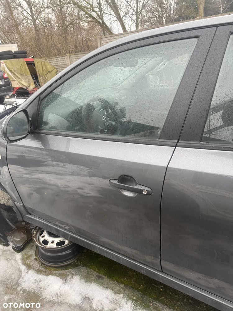 DRZWI LEWE PRZEDNIE HYUNDAI I30 07-12 HB 9A SZYBA PODNOŚNIK KLAMKA ZAMEK - 1