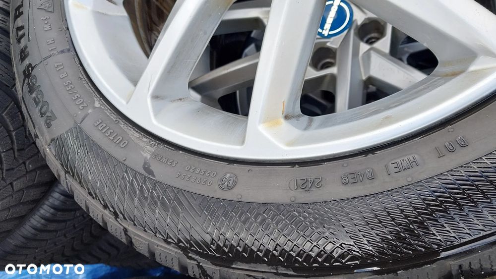 Komplet kol zimowych 205/55r17  6.50x17 ET 38 5x112 VW SKODA SEAT n65738 - 11