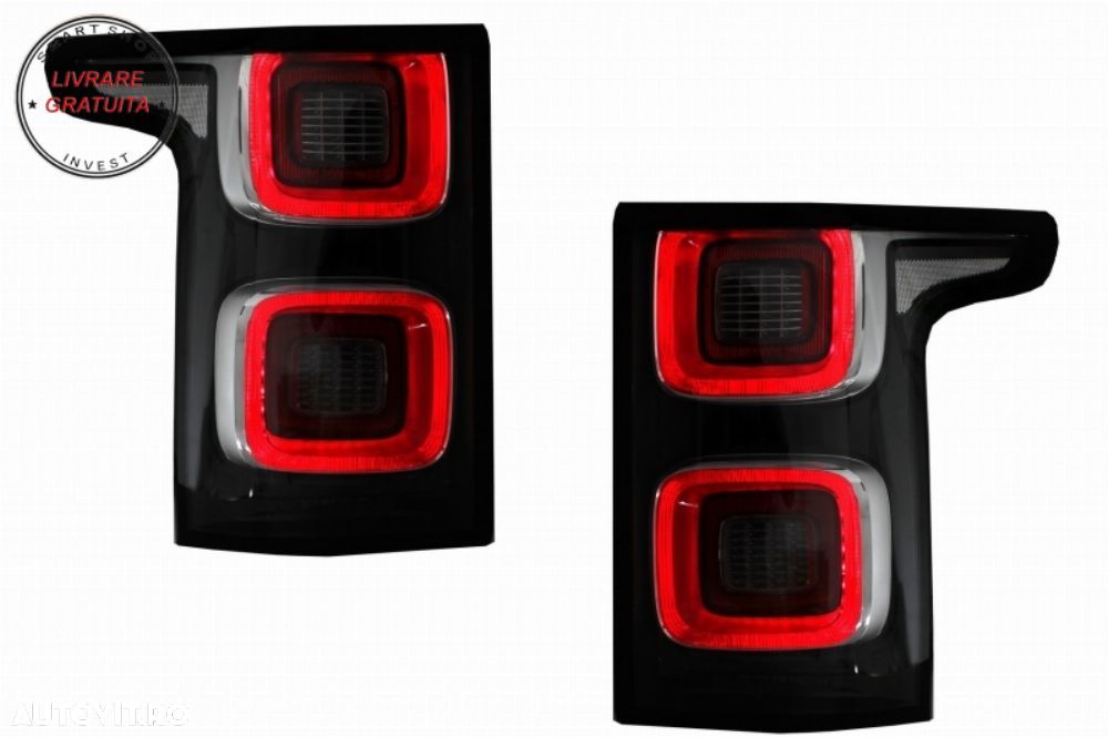 Bara Spate cu ornamente evacuare si Stopuri Full LED Range Rover Vogue L405 (2013-- livrare gratuita - 4