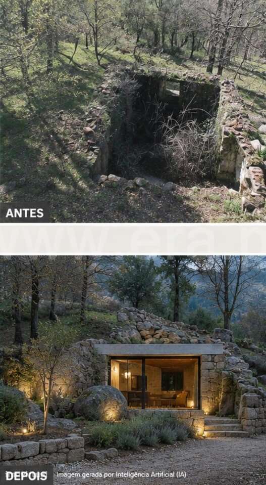 Terreno com ruina / Marco de Canaveses, Penhalonga e Paços de Gaiolo - Grande imagem: 2/4