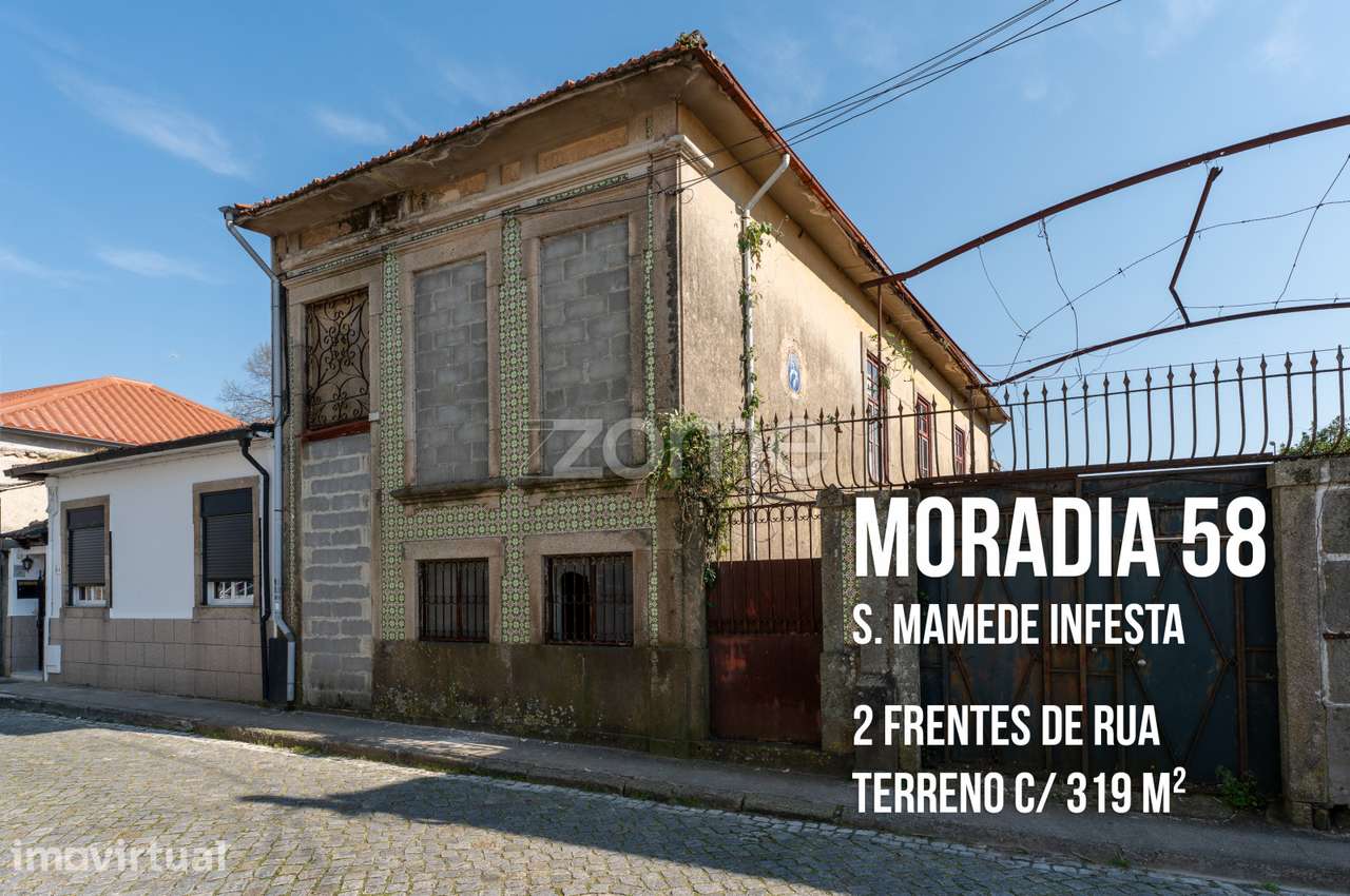 Moradia p/ Reconstrução - S. Mamede Infesta - 58 - Grande imagem: 2/15