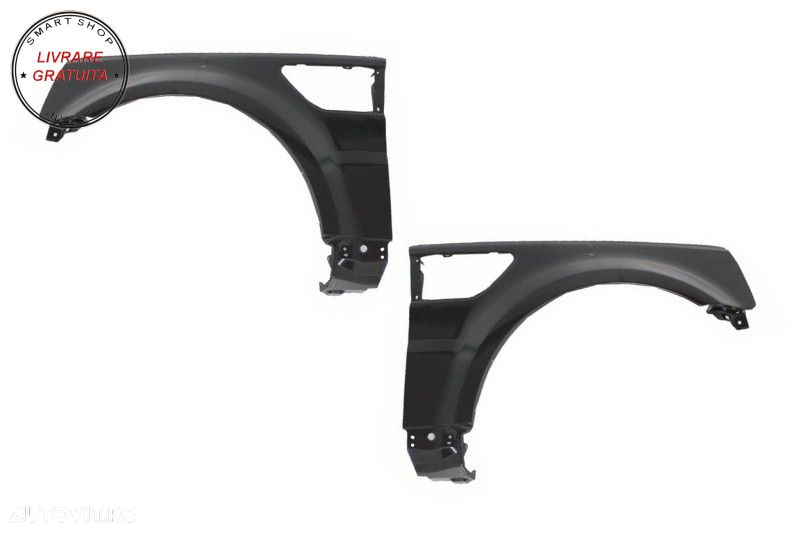 Pachet Exterior cu Grila Centrala Rosu Negru Land Range Rover Sport L320 Facelift - livrare gratuita - 9