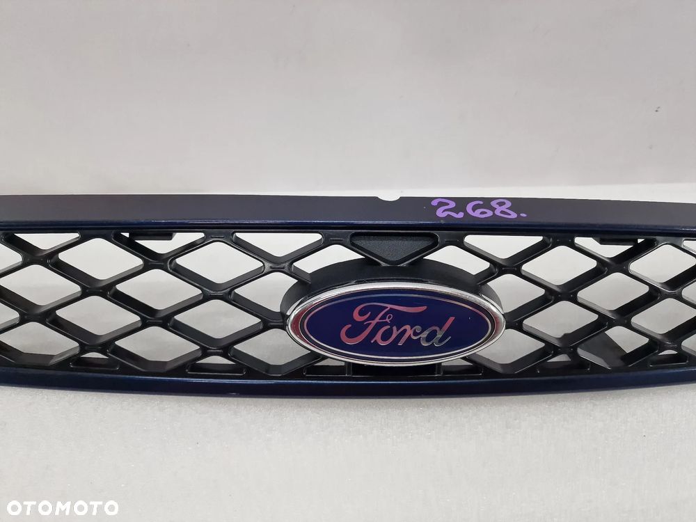 FORD FOCUS MK1 LIFT ATRAPA / GRILL PRZEDNI PRZÓD GRANATOWY METALIK , NR 2M518200DCW / 2M518200 , NR AUKCJI GL268 - 3