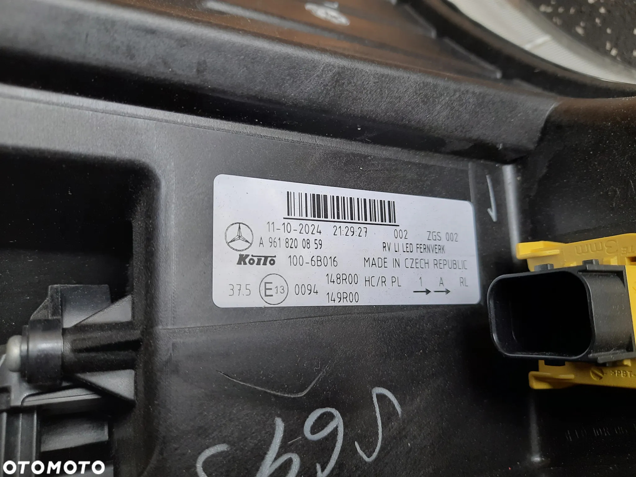# MERCEDES ACTROS MP4 MP5 EURO 6 LAMPA REFLEKTOR LEWA PRZEDNIA FULL LED NOWA 9618200859 - 5