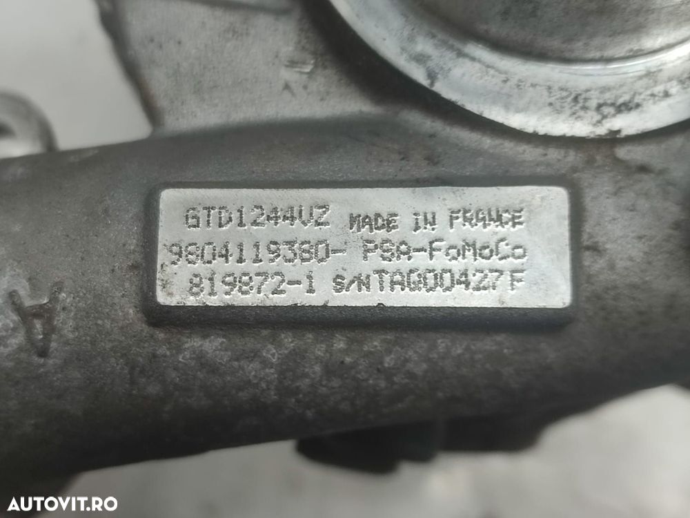 Turbo turbina 9804119380  1.5 TDCI AEDA Ford Focus 3 [facelift] [2014 - 4
