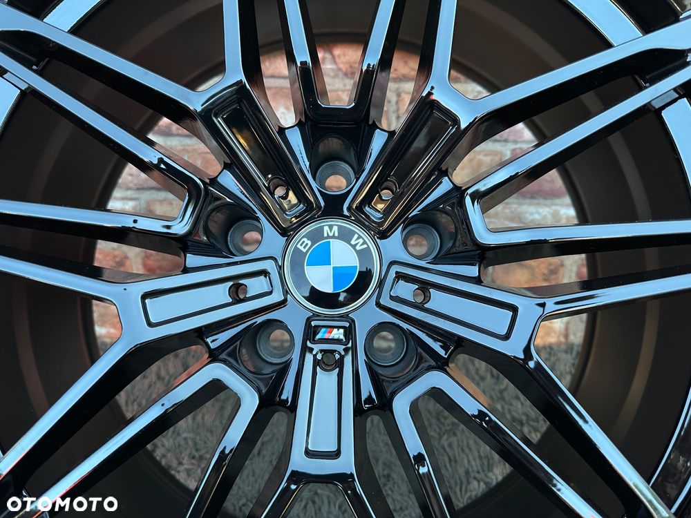 Czarne alufelgi 5x120 19 Black 8.5j ET30 BMW seria 3 5 F10 E46 E90 F30 F32 F34 F01 F12 Z4 E60 xDrive M pakiet jak styling 930 Carbonado Solid Japan Racing - 10
