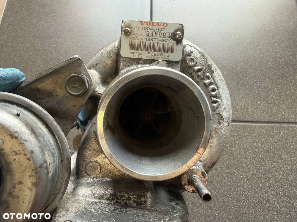 TURBOSPRĘŻARKA 2.5 T VOLVO MITSUBISHI TD04L-14T 3480948 49377-06201 - 3