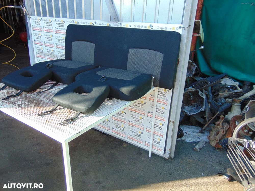 bancheta spate Mitsubishi L200 model dupa 2015 scaune spate 2 locuri l200 fiat fullback - 2