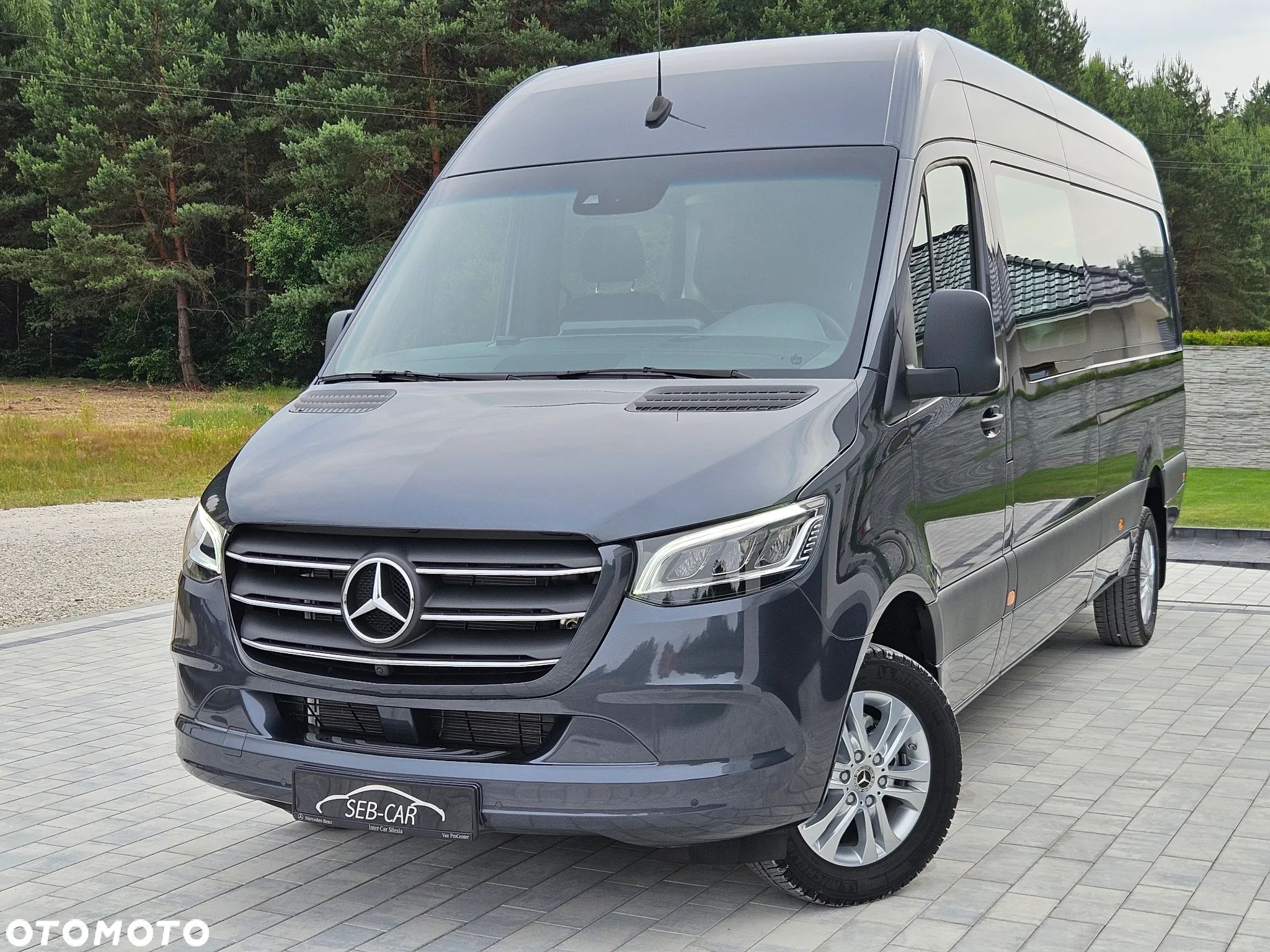 Mercedes-Benz SPRINTER 319CDI Brygadowy Automat Ledy MAX WERSJA SalonPL - 1