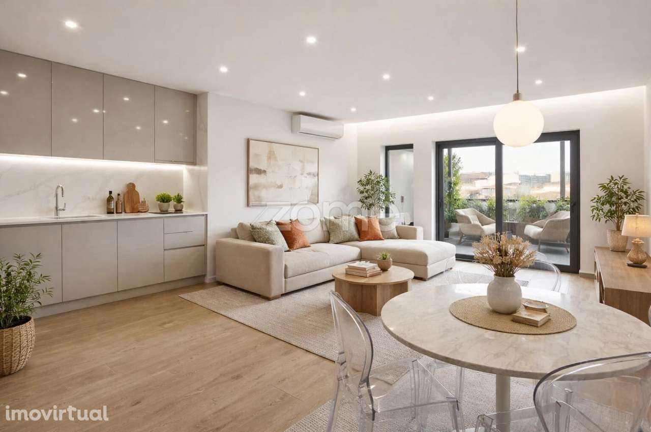 Apartamento T3 Totalmente Renovado - Grande imagem: 2/22